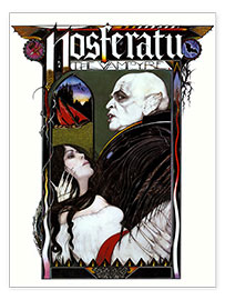 Poster Nosferatu le vampire (anglais)