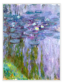 Poster  Nymphéas - Claude Monet