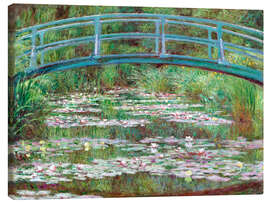 Tableau sur toile  Nympheas blancs - Claude Monet