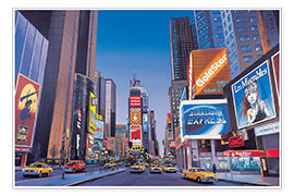 Poster  Times Square - Georg Huber