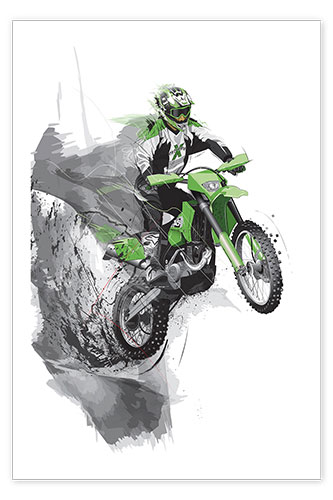 Poster Moto-cross