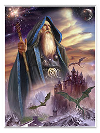 Poster  Le grand Mage - Dragon Chronicles