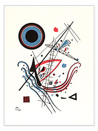 Poster  Bleu - Wassily Kandinsky