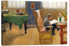 Tableau sur toile  Le coin d'étude - Carl Larsson