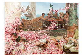 Tableau en PVC  Les Roses d'Héliogabale - Lawrence Alma-Tadema