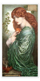 Poster  Proserpine - Dante Charles Gabriel Rossetti