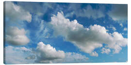 Tableau sur toile  Nuages dans un ciel bleu - Tony Craddock
