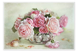 Poster Bouquet de roses