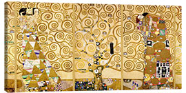 Tableau sur toile  L'Arbre de vie (complet) - Gustav Klimt