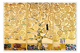 Poster  L'Arbre de vie - Gustav Klimt