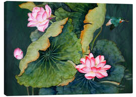 Tableau sur toile  Fleurs de lotus