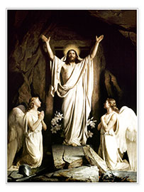 Poster  La Résurrection - Carl Bloch
