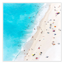 Poster Un été à la plage, Grèce