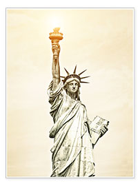 Poster  Statue de la Liberté, New York