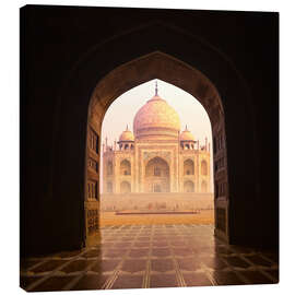 Tableau sur toile  Le Taj Mahal en Inde
