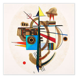 Poster  Ovale n° 2 - Wassily Kandinsky
