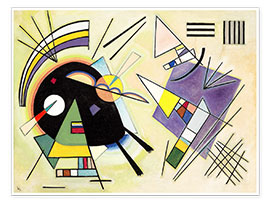 Poster  Noir et violet - Wassily Kandinsky
