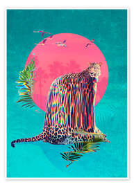 Poster  Jaguar disco - Ali Gulec