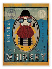 Poster  Old Salt Whiskey - Ryan Fowler