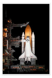 Poster  Navette spatiale Atlantis - NASA