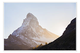 Poster  Cervin dans le Valais en Suisse - Dieterich Fotografie