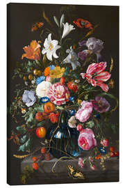 Tableau sur toile  Vase de fleurs - Jan Davidsz de Heem