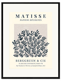 Impression artistique encadrée  Henri Matisse Berggruen &amp; CIE III - TAlex